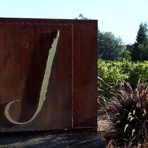 J Winery & Vineyards sign