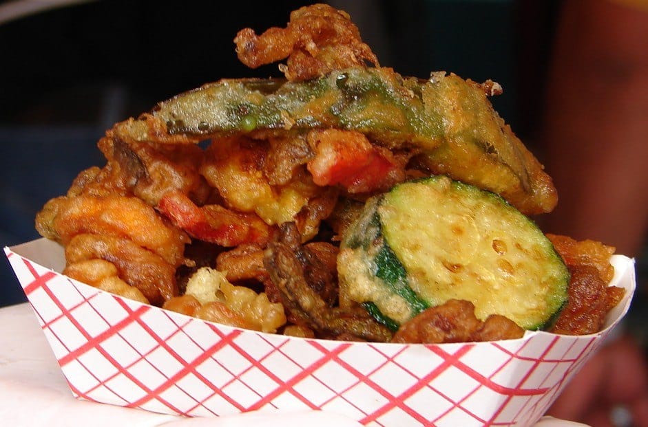 Vegetable Tempura at NIOSA Chinatown