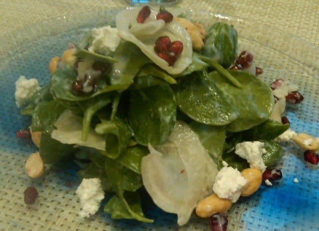 Watermark Baby Spinach Salad