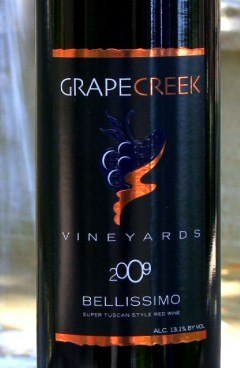 Grape Creek Vineyards - Bellisimo