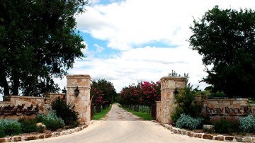 Riven Rock Ranch - front gate
