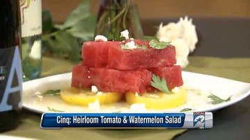 Watermelon salad