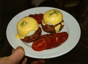 Crab Cake Eggs Benedict