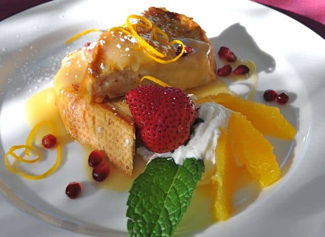 Orange Cream Filled French Toast