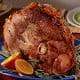 Tangerine-Glazed Easter Ham With Baby Carrots