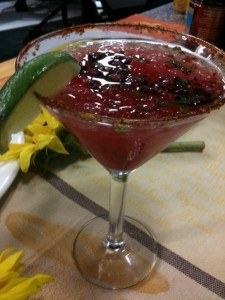 Zinc's Berry Berry Margarita