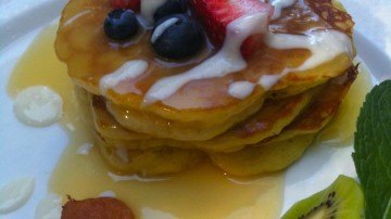 Inn at Occidental orange pancakes