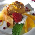 Orange Cream Filled French Toast