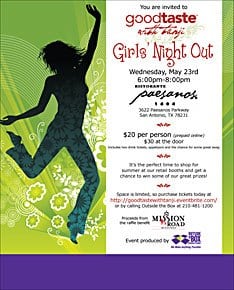 Girls' Night Out invitation