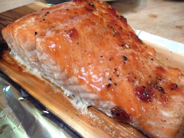Amber Glazed Salmon