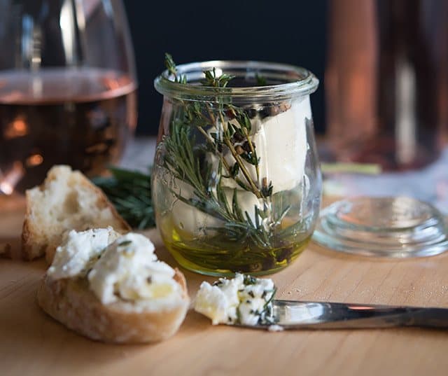 Marinated Goat Cheese Marinated Goat Cheese