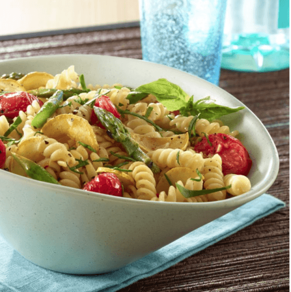 Rotini With Spring Vegetables Rotini With Spring Vegetables