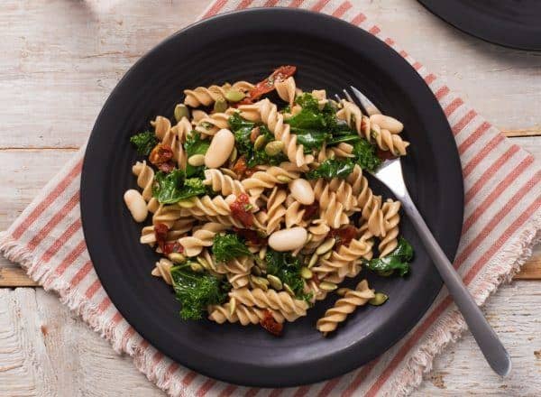 Vegan-Kale-and-Whole-Wheat-Rotini-Pasta-013-1 copy Vegan Kale and Whole Wheat Rotini Pasta