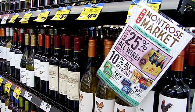 H-E-B Montrose - Wine Aisle - Goodtaste With Tanji