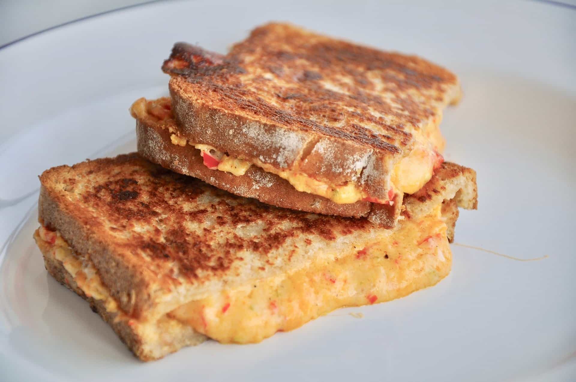 Pimento Grilled Cheese Sandwiches | Goodtaste with Tanji