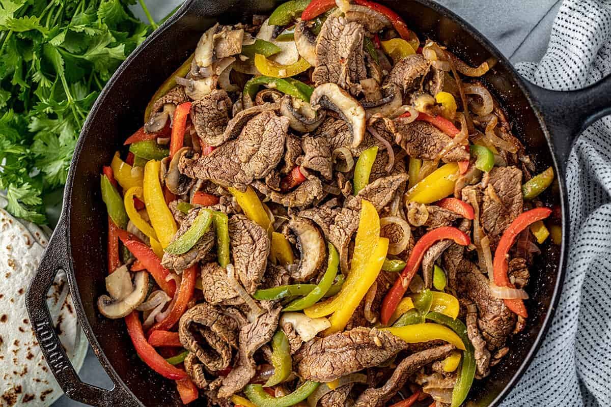 071024 steak fajitas