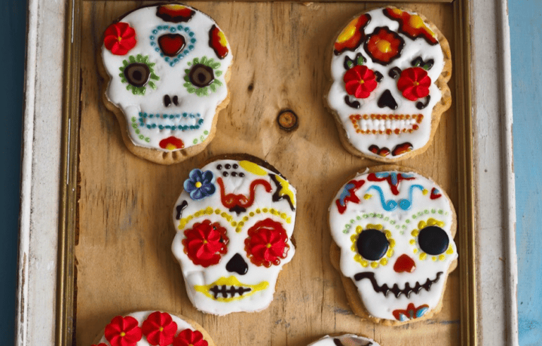 1013124 sugar skull cookies