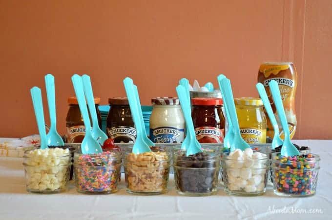 build your own sundae bar with smuckers 6