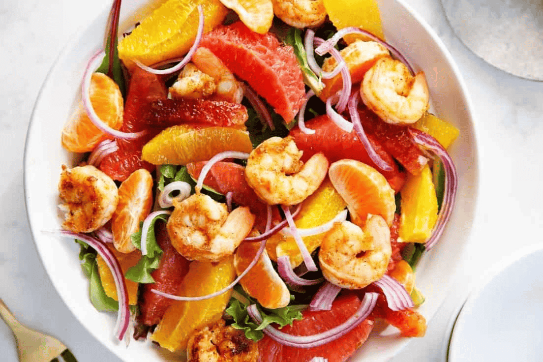 11425 grilled shrimp and citrus salad