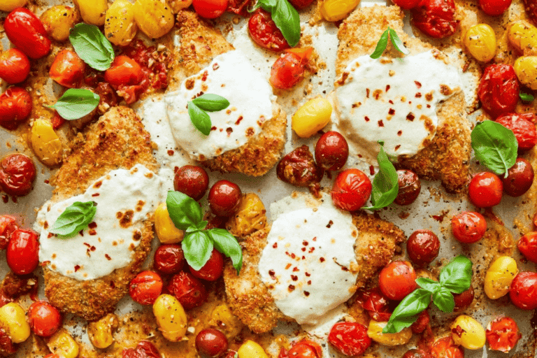 12825 sheet pan chicken parmesan