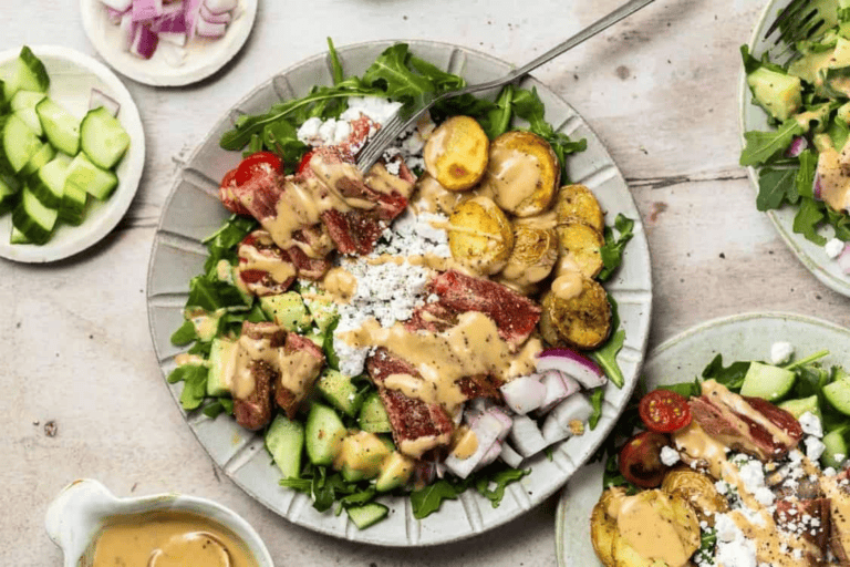 21325 warm steak and potato salad